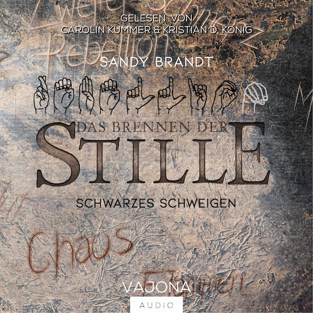 Book cover for DAS BRENNEN DER STILLE - Schwarzes Schweigen (Band 3)