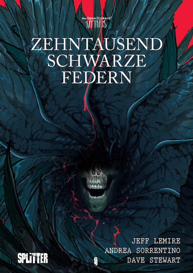 Buchcover für Zehntausend schwarze Federn