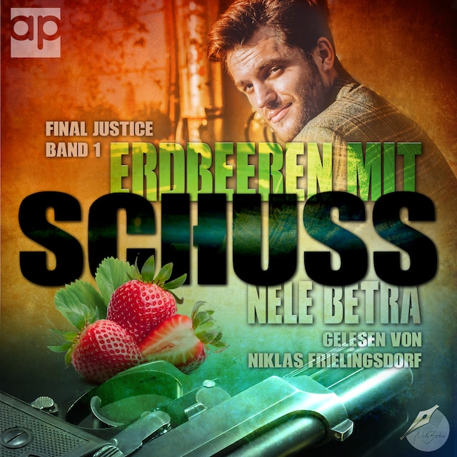 Buchcover für Erdbeeren mit Schuss