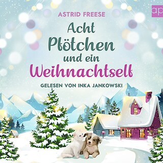 Acht Pfötchen und ein Weihnachtself als Hörbuch
