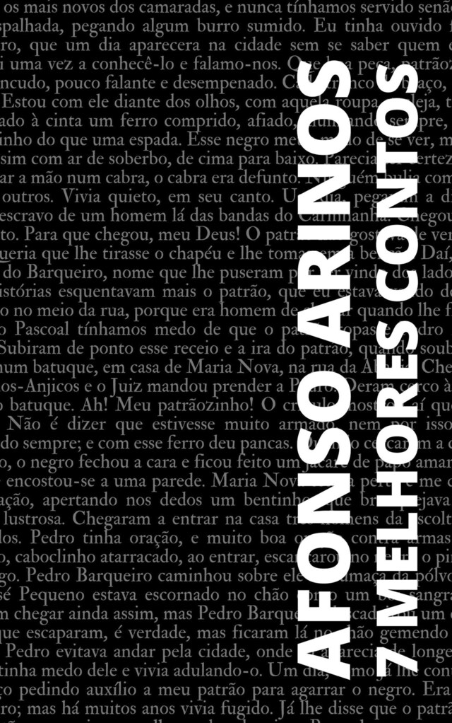 Copertina del libro per 7 melhores contos de Afonso Arinos