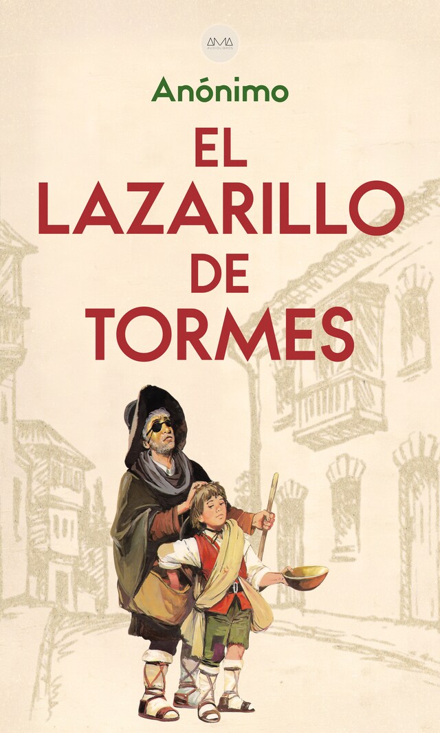 Kirjankansi teokselle El Lazarillo de Tormes