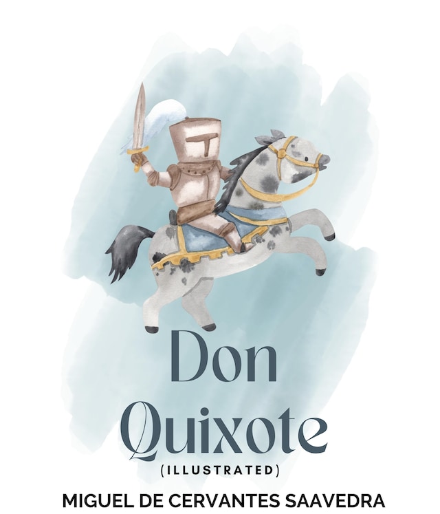 Book cover for Don Quixote (Illustrated)