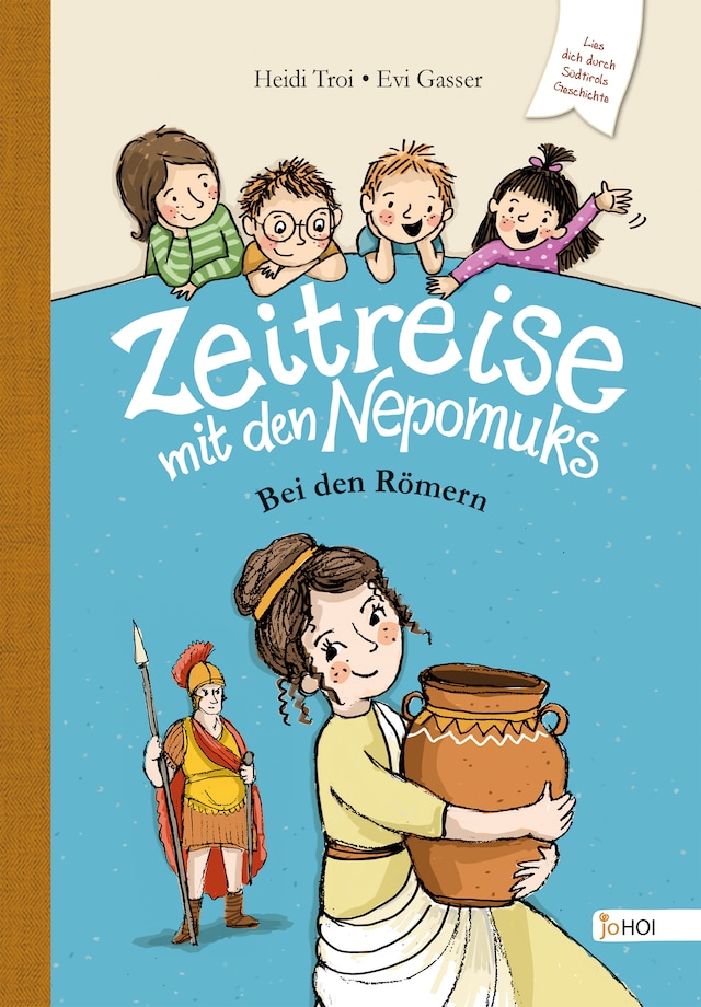 Book cover for Zeitreise mit den Nepomuks - Bei den Römern