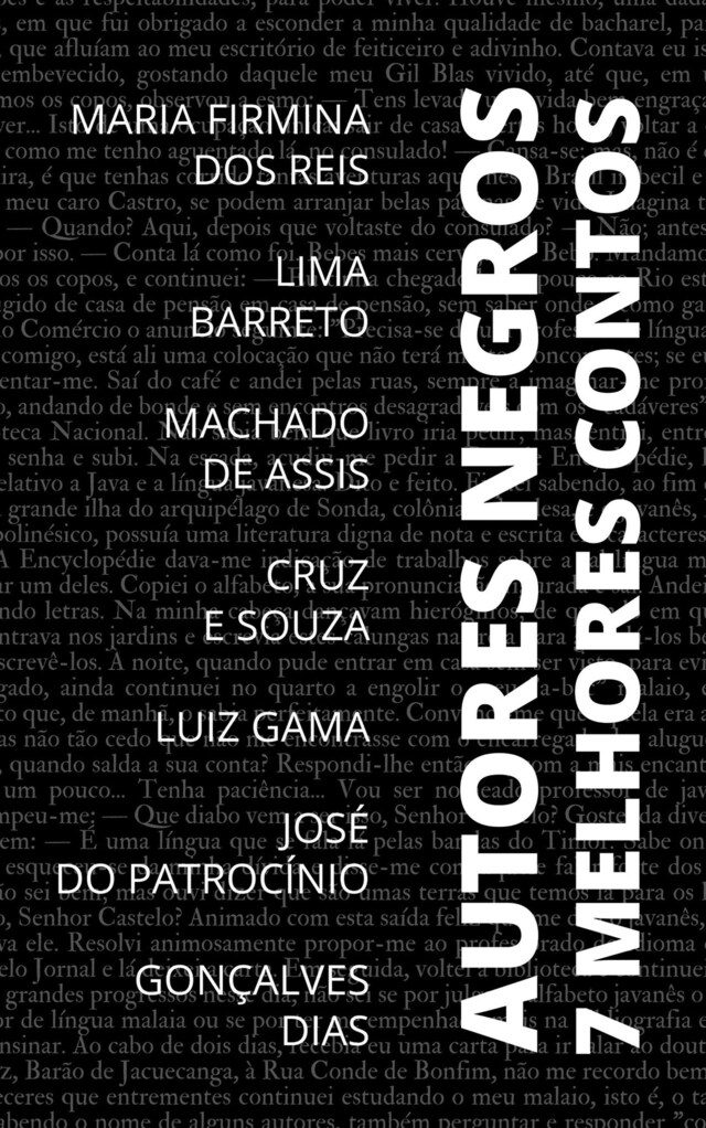 Buchcover für 7 Melhores Contos - Autores Negros