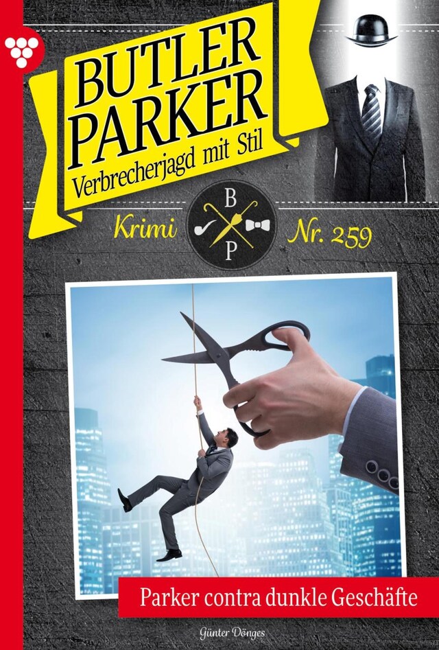 Copertina del libro per Parker contra dunkle Geschäfte