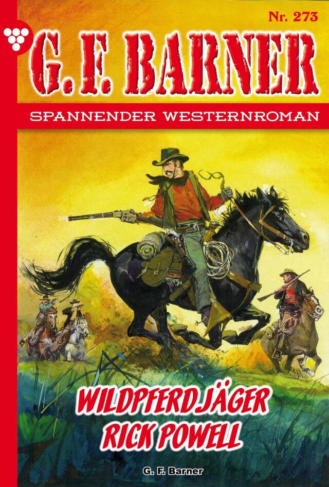 Buchcover für Wildpferdjäger Rick Powell