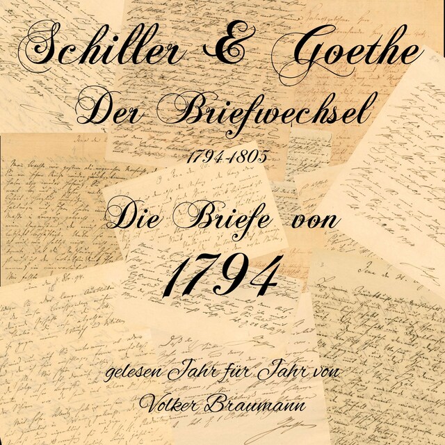 Okładka książki dla Schiller & Goethe – Der Briefwechsel 1794-1805