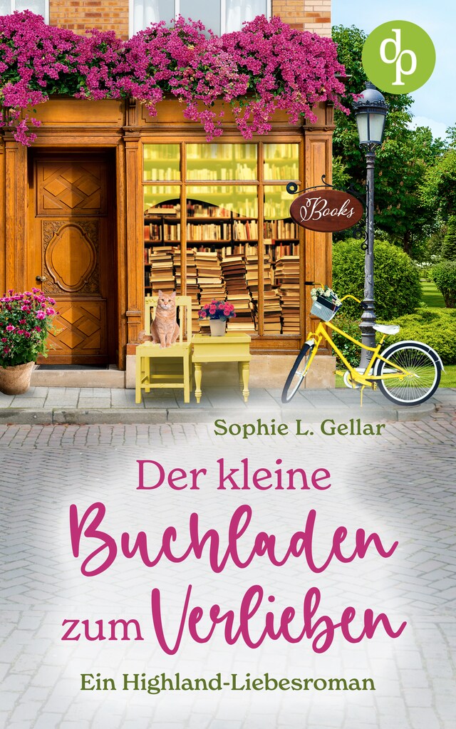 Book cover for Der kleine Buchladen zum Verlieben - Ein Highland-Liebesroman