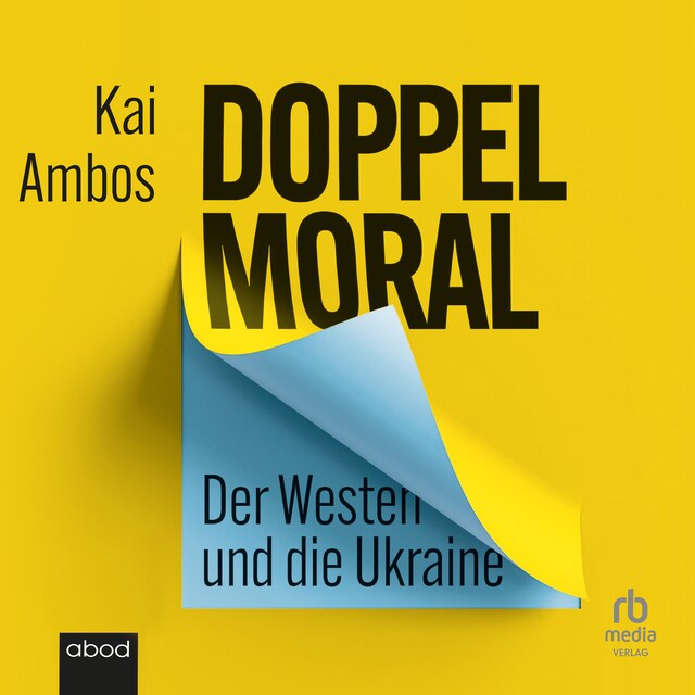 Buchcover für Doppelmoral - Der Westen und die Ukraine