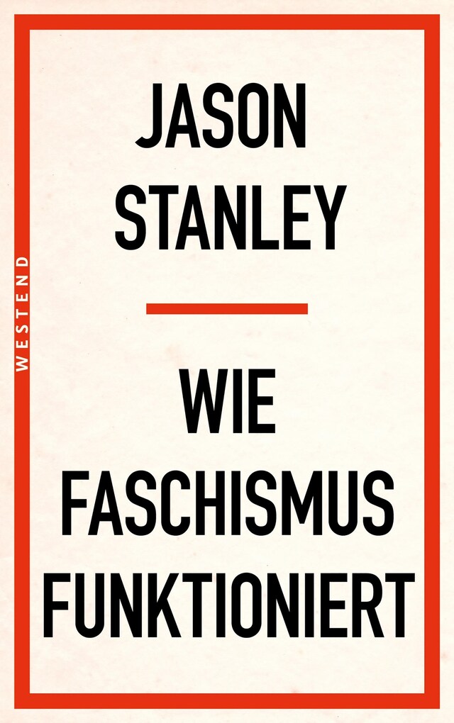 Copertina del libro per Wie Faschismus funktioniert