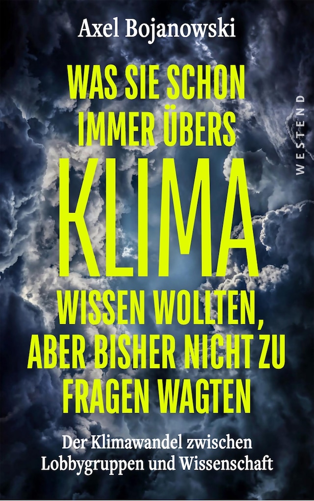 Buchcover für Was Sie schon immer übers Klima wissen wollten, aber bisher nicht zu fragen wagten