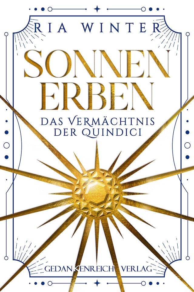 Buchcover für Sonnenerben - Das Vermächtnis der Quindici