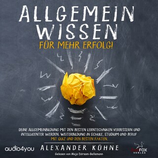 Allgemeinwissen - für mehr Erfolg! als Hörbuch