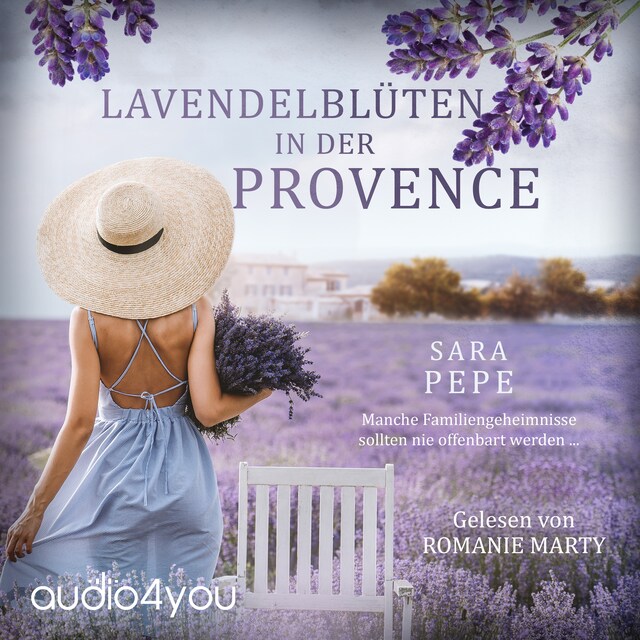 Buchcover für Lavendelblüten in der Provence