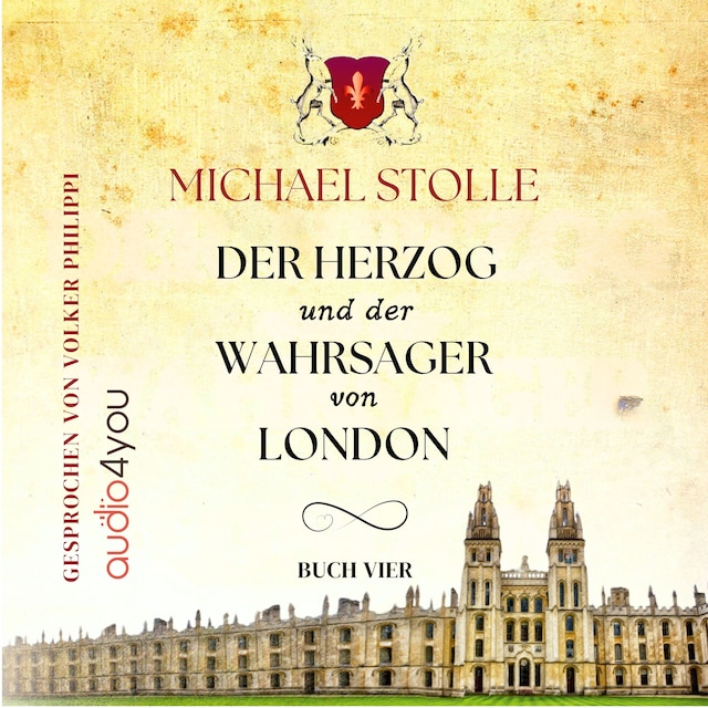 Book cover for Der Herzog und der Wahrsager von London