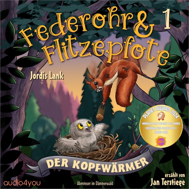 Book cover for Federohr und Flitzepfote 1 - Der Kopfwärmer