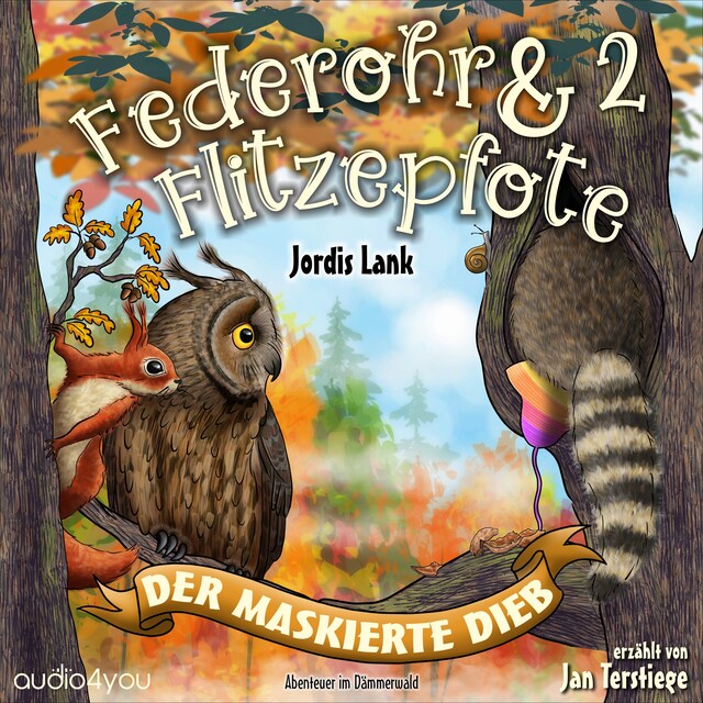 Copertina del libro per Federohr und Flitzepfote 2 - Der maskierte Dieb