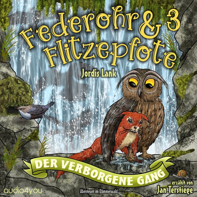 Book cover for Federohr und Flitzepfote 3 - Der verborgene Gang