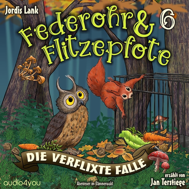 Book cover for Federohr und Flitzepfote 6 - Die verflixte Falle