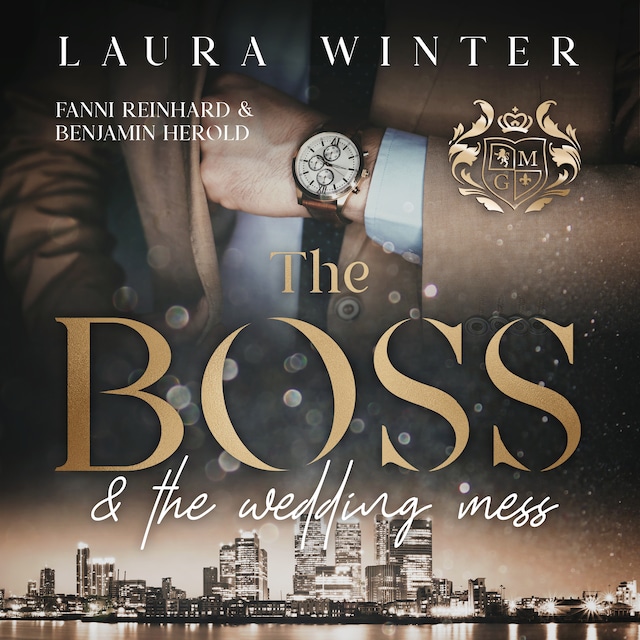 Book cover for The Boss and the wedding mess