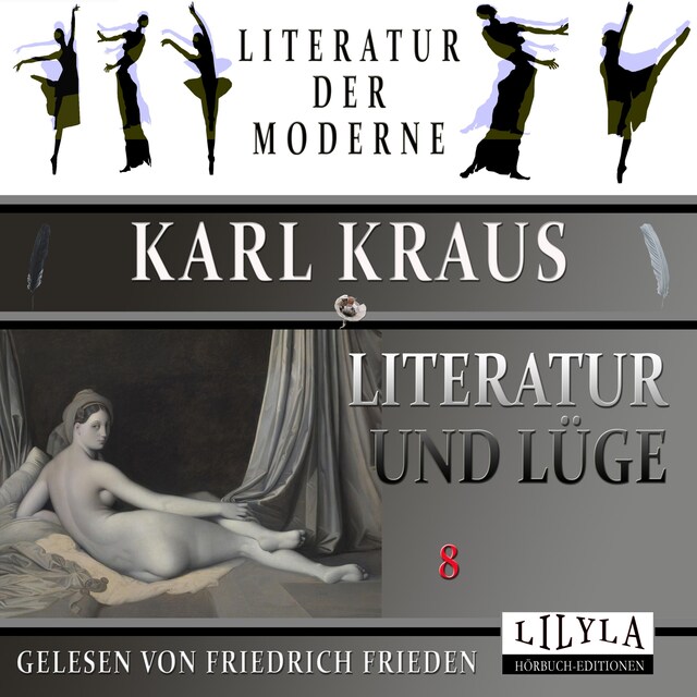 Kirjankansi teokselle Literatur und Lüge 8