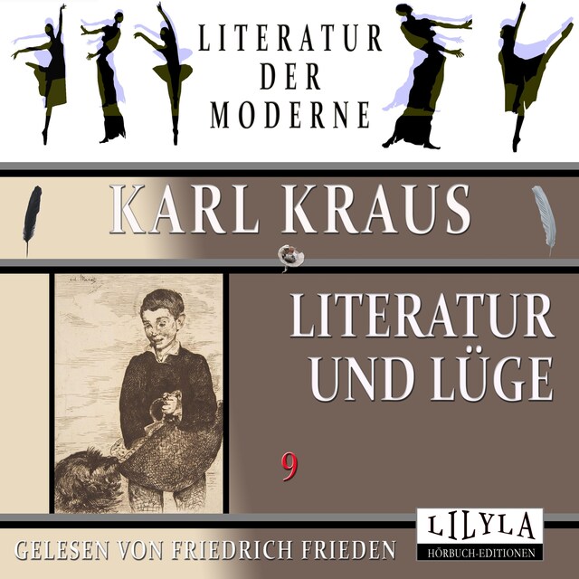 Kirjankansi teokselle Literatur und Lüge 9