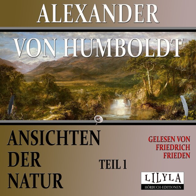 Buchcover für Ansichten der Natur - Teil 1