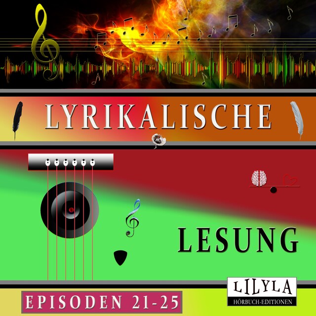 Book cover for Lyrikalische Lesung Episoden 21-25