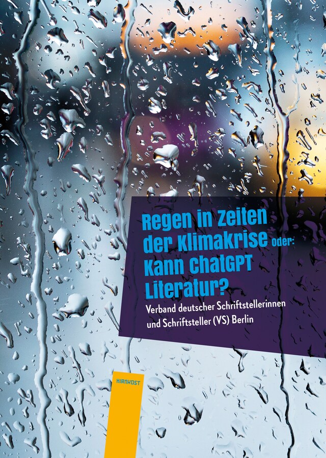 Buchcover für Regen in Zeiten der Klimakrise