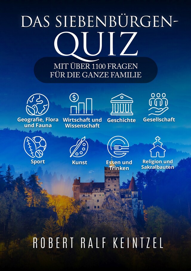 Kirjankansi teokselle Das Siebenbürgen-Quiz