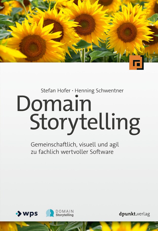 Buchcover für Domain Storytelling