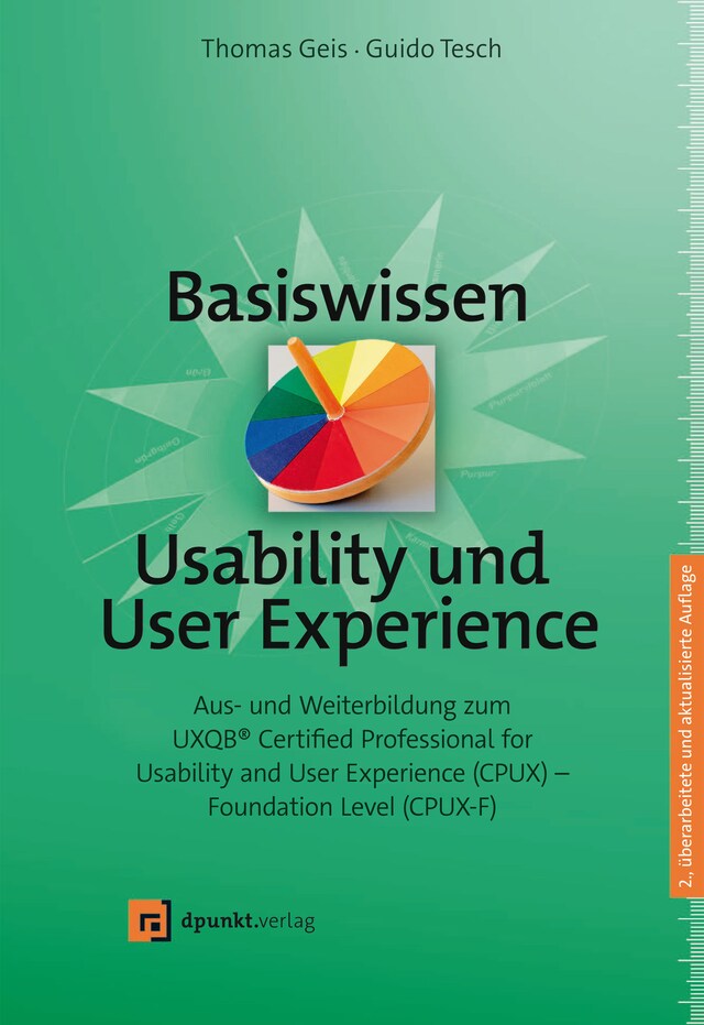 Bogomslag for Basiswissen Usability und User Experience