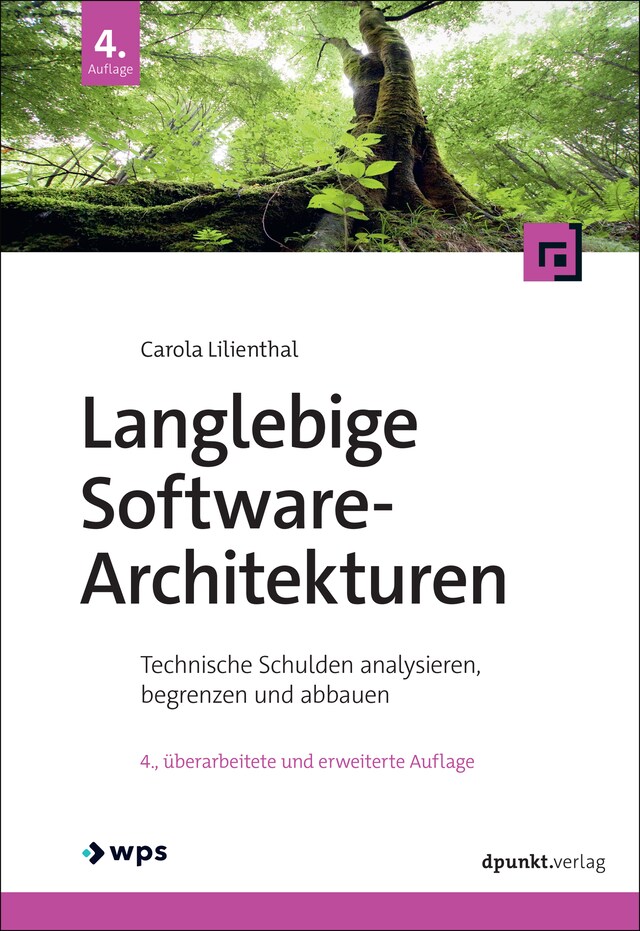 Kirjankansi teokselle Langlebige Software-Architekturen