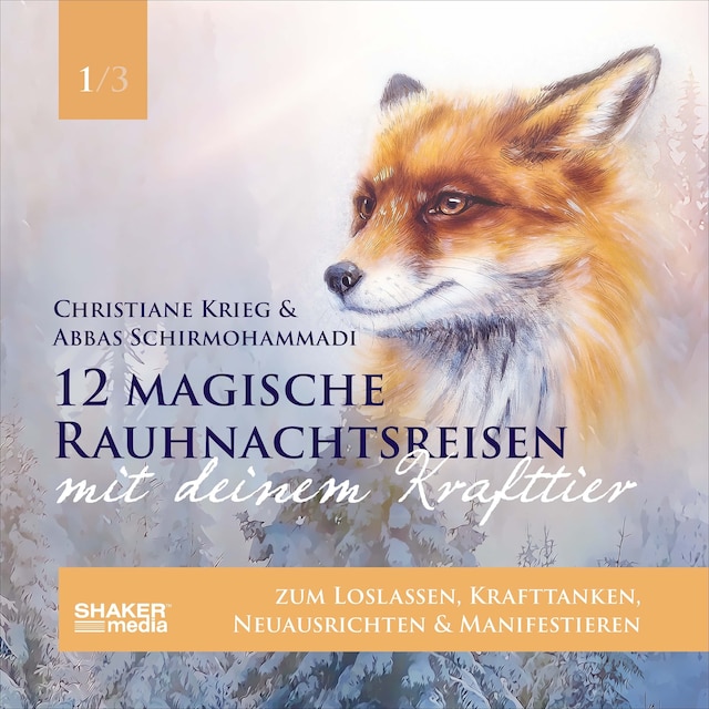 Buchcover für 12 magische Rauhnachtsreisen mit deinem Krafttier