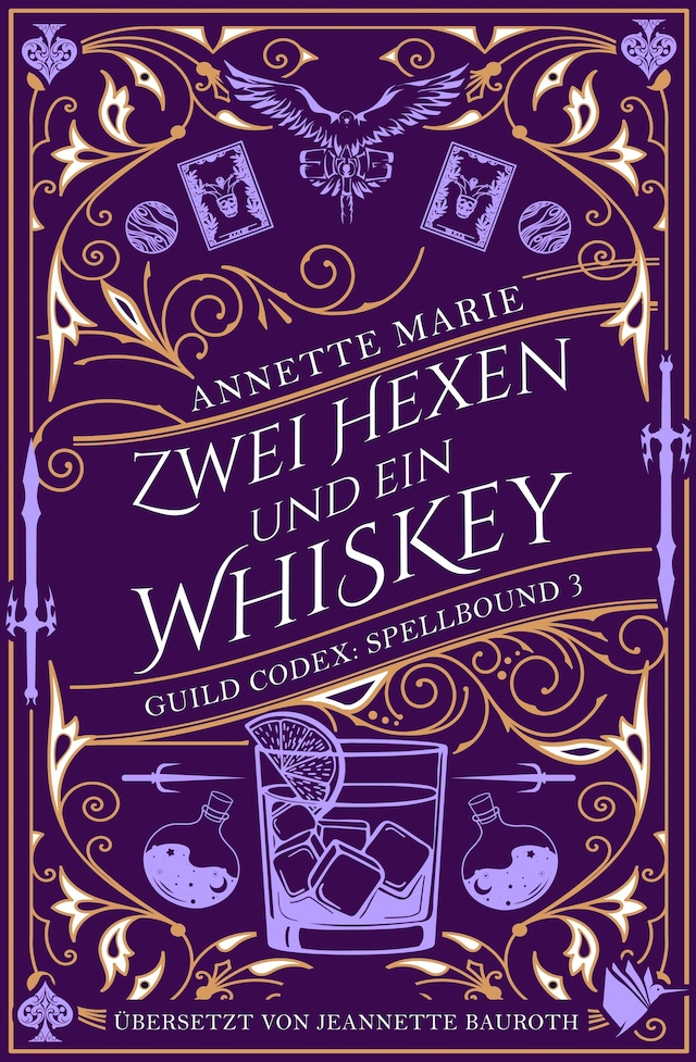 Boekomslag van Zwei Hexen und ein Whiskey