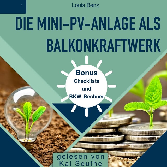 Okładka książki dla Die Mini-PV-Anlage als Balkonkraftwerk