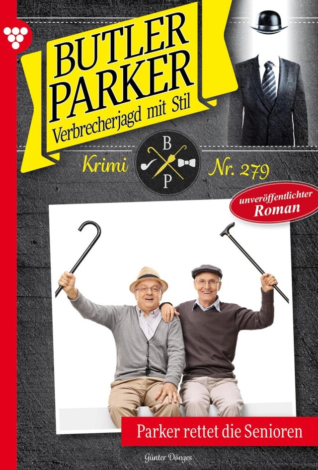 Buchcover für Parker rettet die Senioren