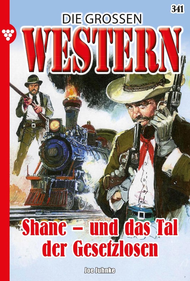 Kirjankansi teokselle Shane – und das Tal  der Gesetzlosen