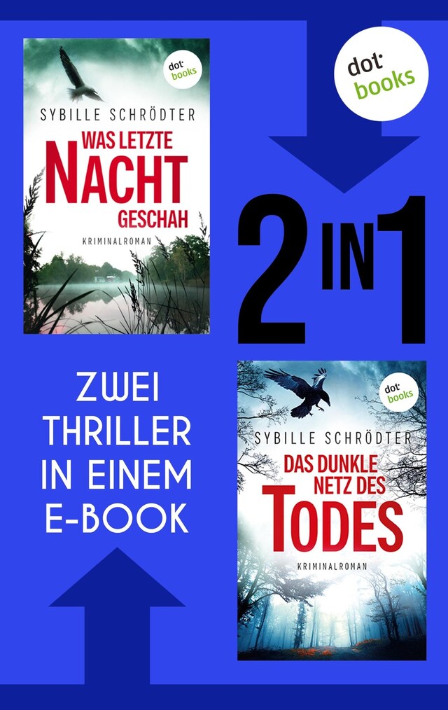 Buchcover für Was letzte Nacht geschah & Das dunkle Netz des Todes