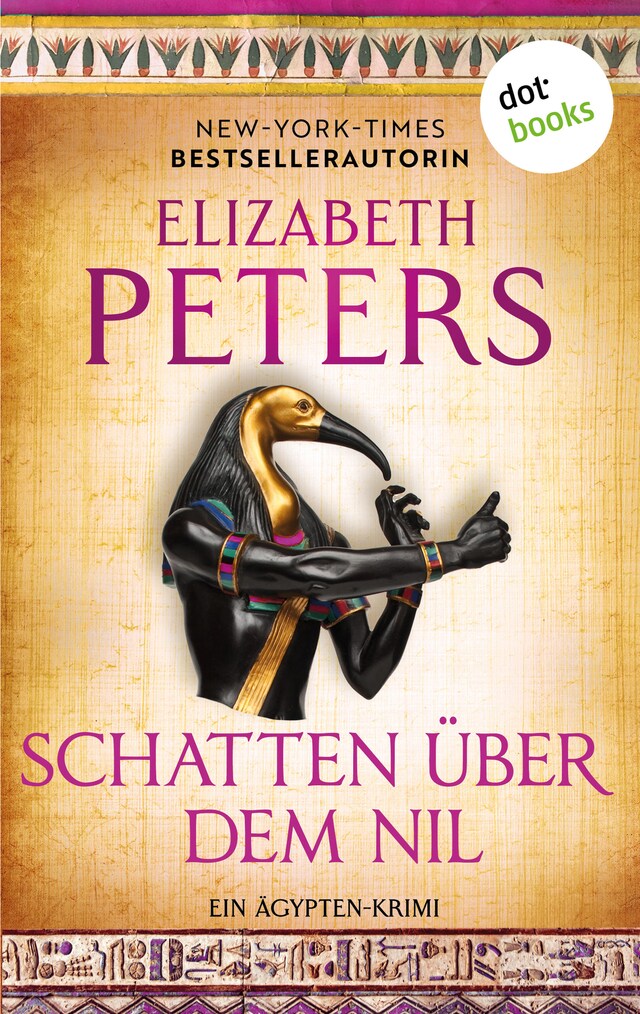 Book cover for Schatten über dem Nil – oder: Die Schlange, das Krokodil und der Tod