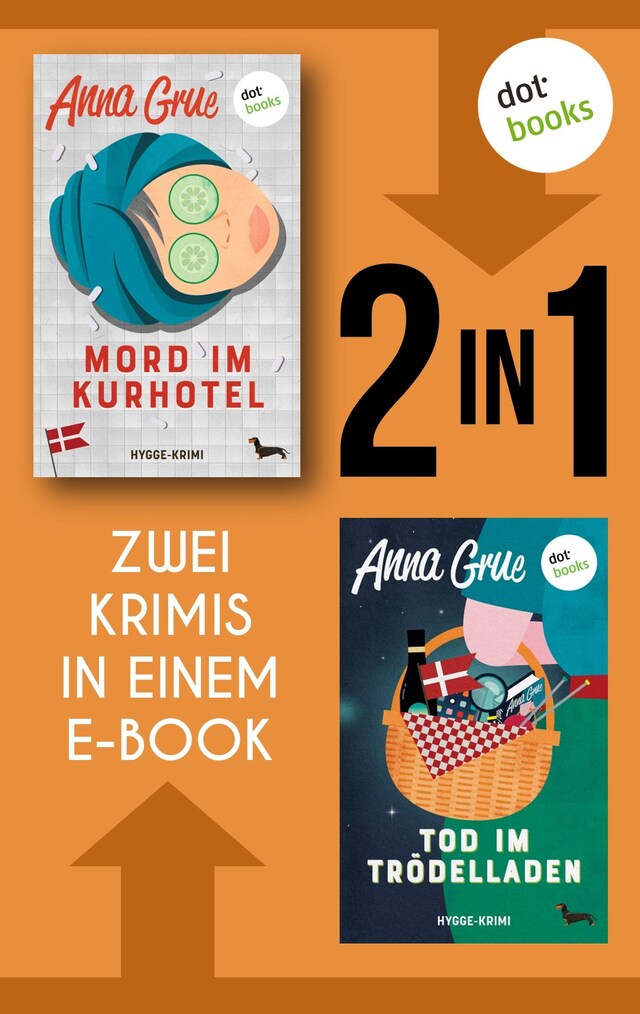 Buchcover für Mord im Kurhotel & Tod im Trödelladen