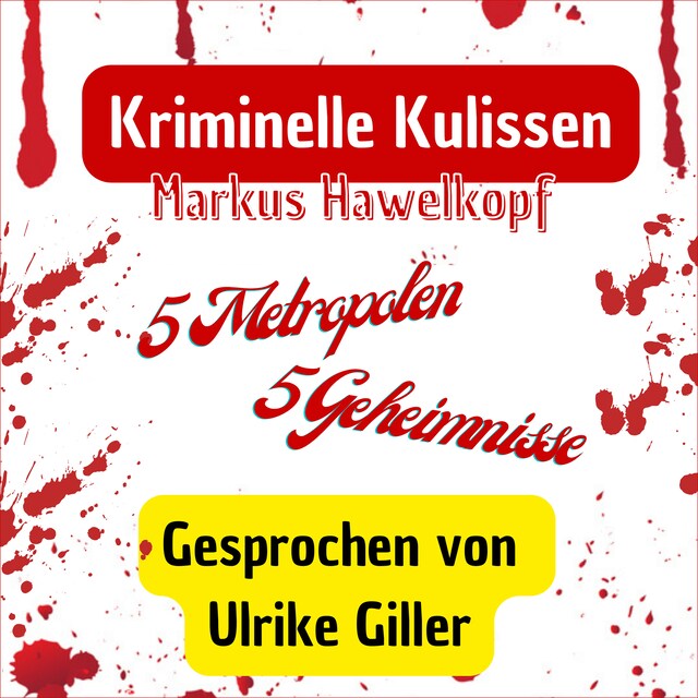 Buchcover für Kriminelle Kulissen