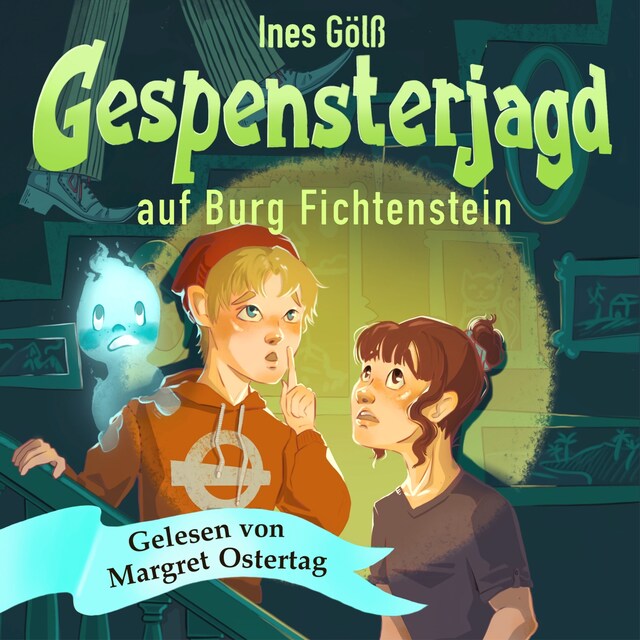 Book cover for Gespensterjagd auf Burg Fichtenstein