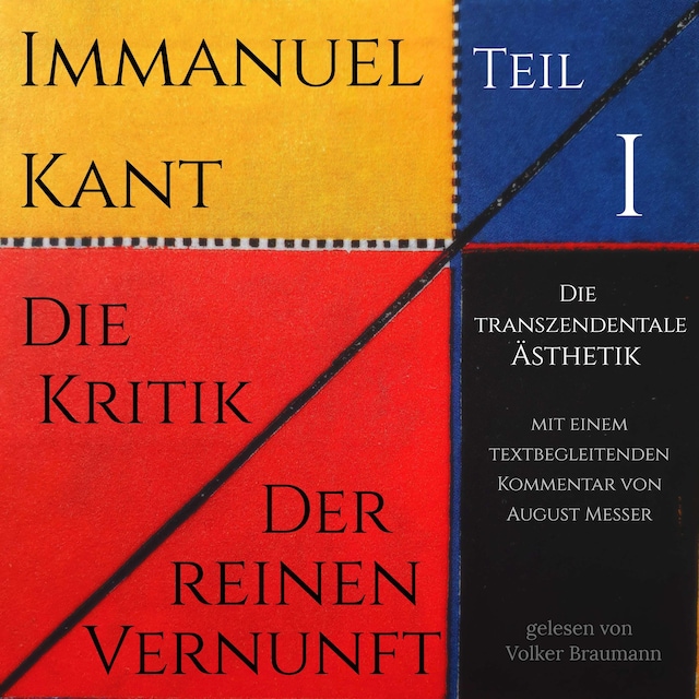 Book cover for Die Kritik der reinen Vernunft