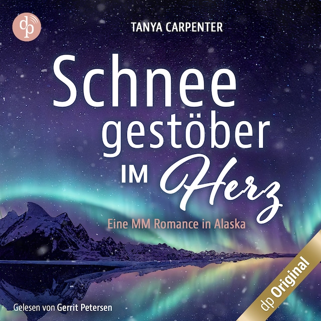 Portada de libro para Schneegestöber im Herz – Eine MM Romance in Alaska