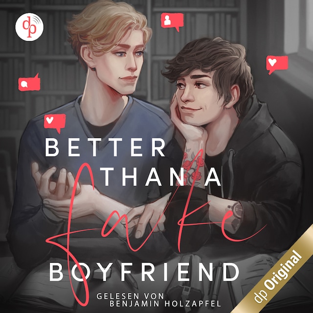 Book cover for Better than a Fake-Boyfriend