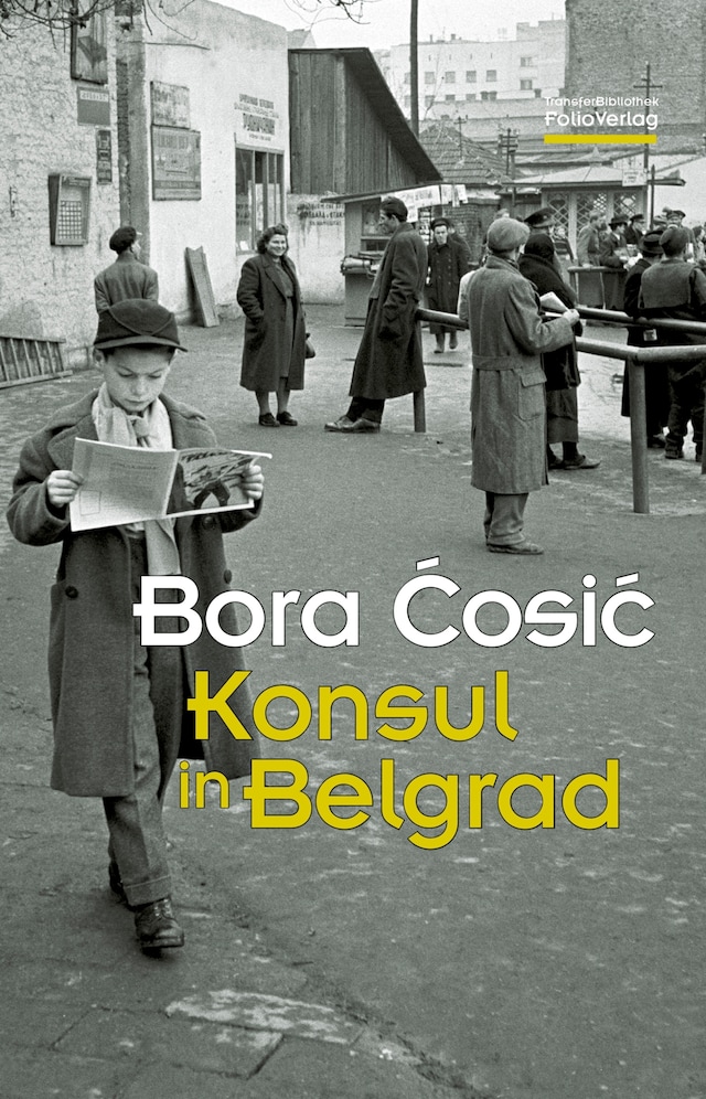 Boekomslag van Konsul in Belgrad