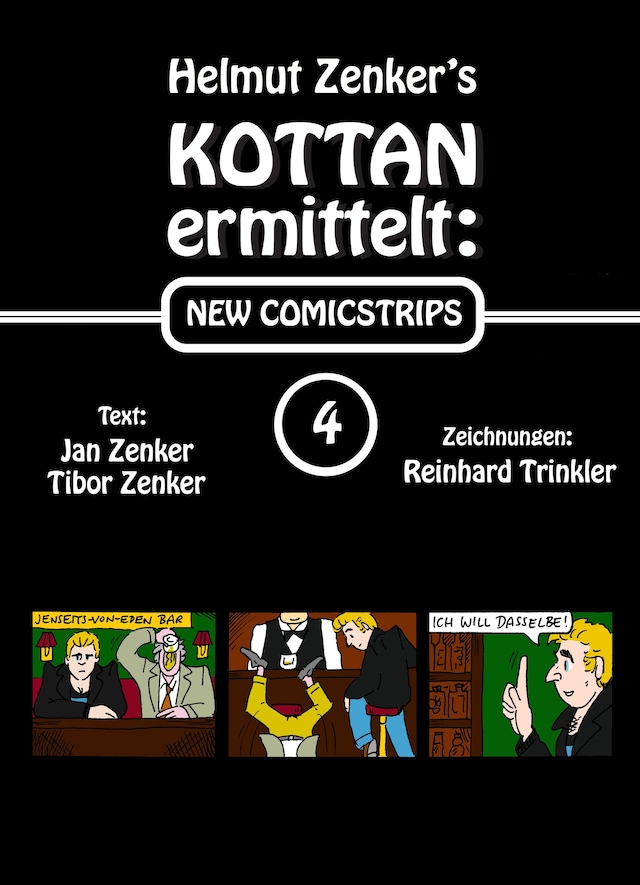 Book cover for Kottan ermittelt: New Comicstrips 4