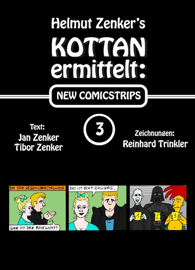 Book cover for Kottan ermittelt: New Comicstrips 3